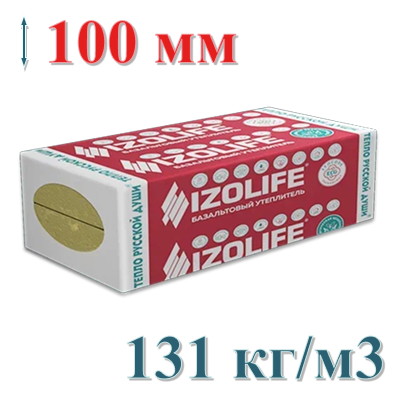 Утеплитель IZOLIFE (Изолайф) ФАС КЛИНКЕР 100мм (2,16м²)