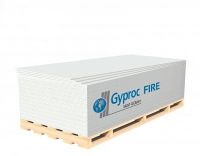 Гипсовая негорючая плита GYPROC FIRE